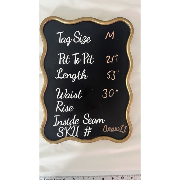 Free People Medium Monika Shirt Dress Smocked Waist Deep V-Neck Autumn Peach EUC - Picture 14 of 14